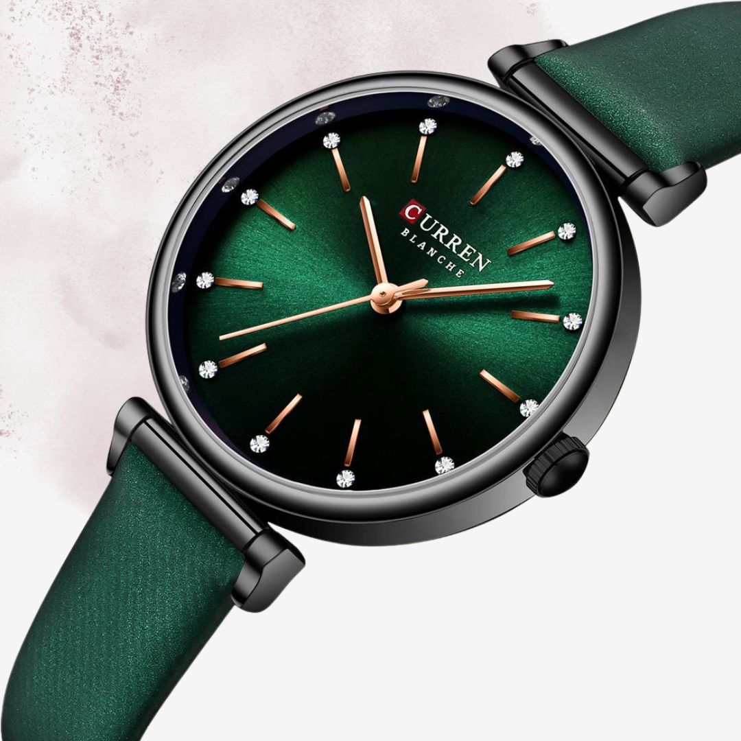 Reloj Curren 9081 Cuero Mujer