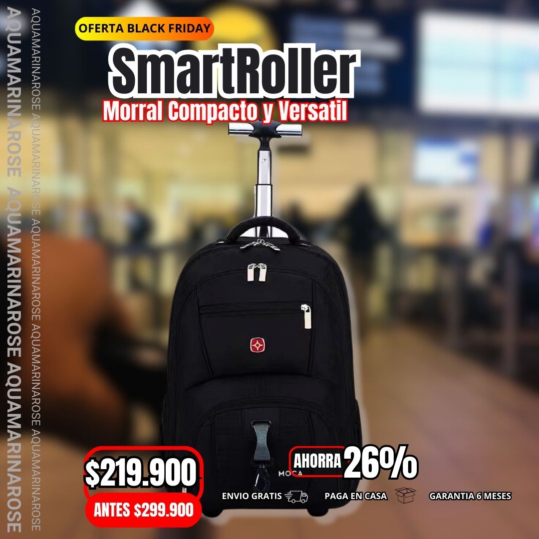 SmartRoller:  Morral Compacto y Versátil