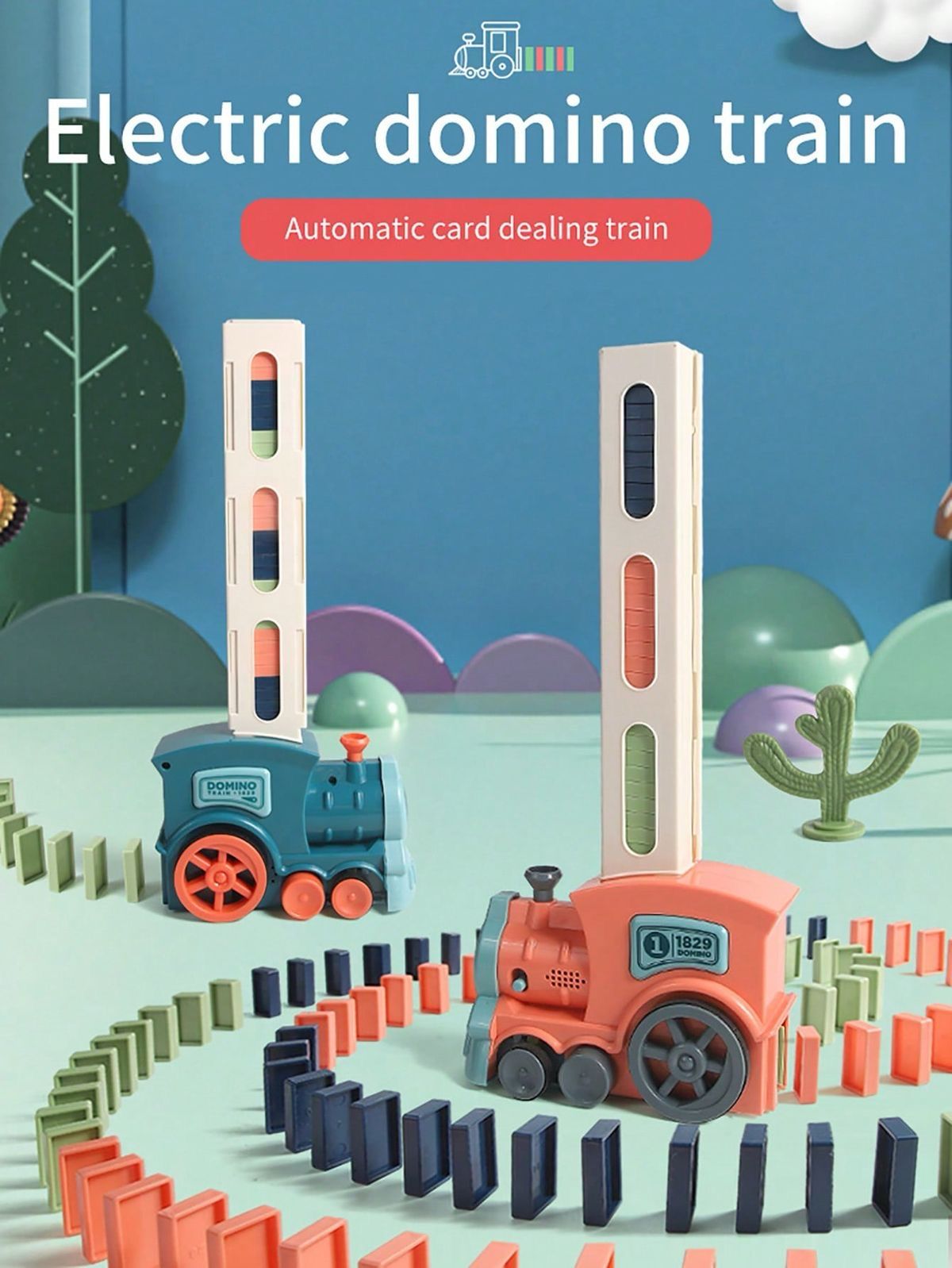 DominoTrack: Tren Creativo Automático